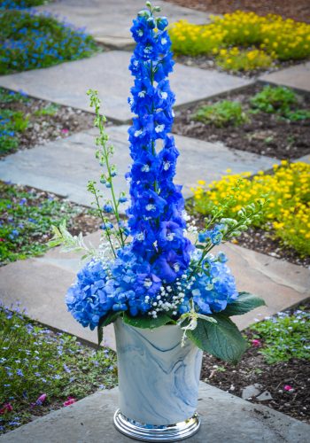 Something borrowed blue bouquet 1