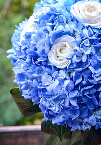 Something borrowed blue bouquet 3