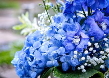 Something borrowed blue bouquet 4